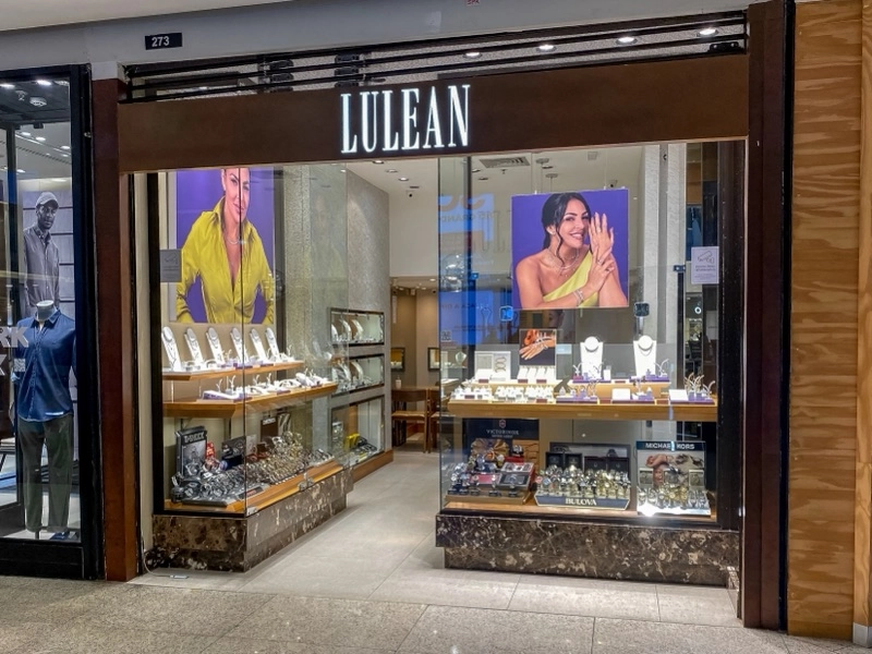 Fachada da loja Lulean no Plaza Shopping Niterói