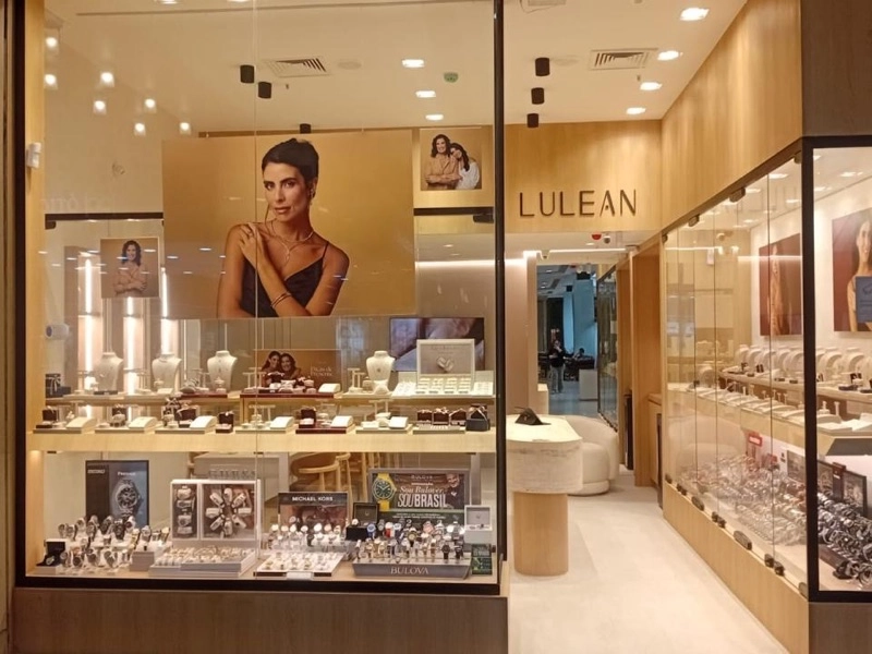 Fachada da loja Lulean no Americas Shopping