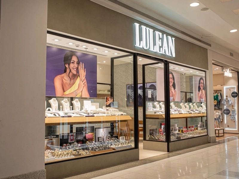 Fachada da loja Lulean no Nova América