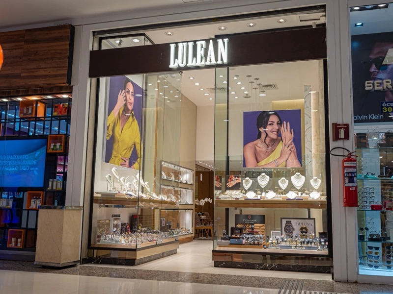 Fachada da loja Lulean no Barra Shopping