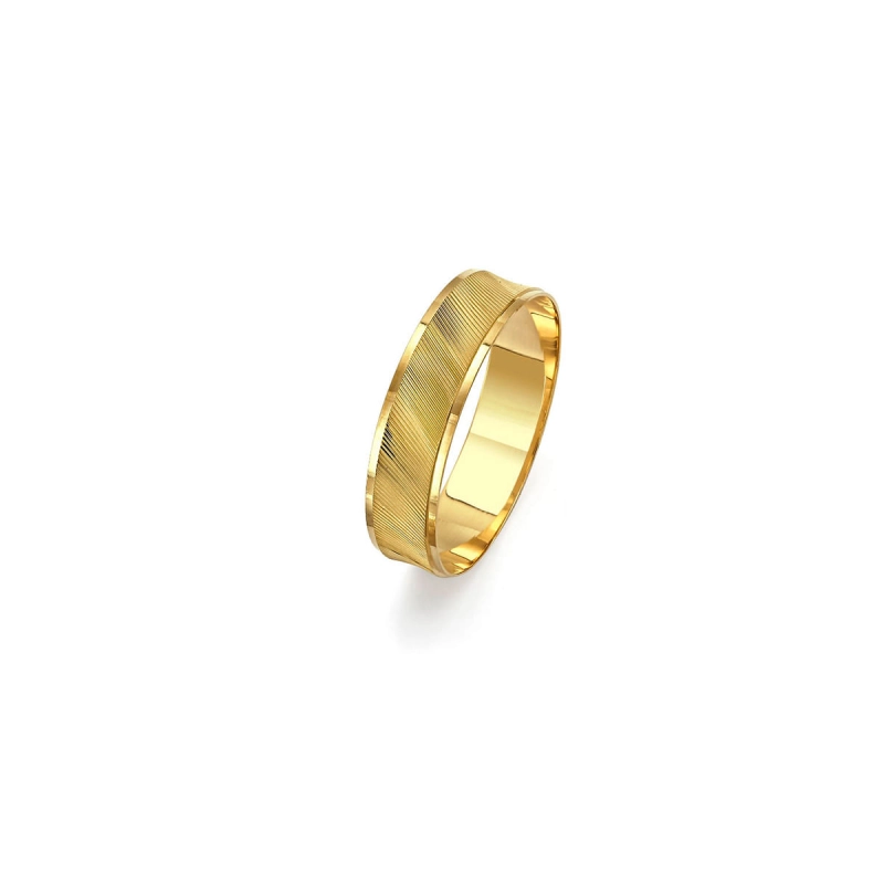 ALIANÇA MONTECELLO EM OURO 18K