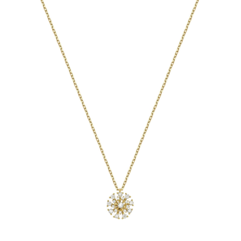COLAR TATO REDONDO EM OURO 18K COM DIAMANTES 0,25CT 45CM