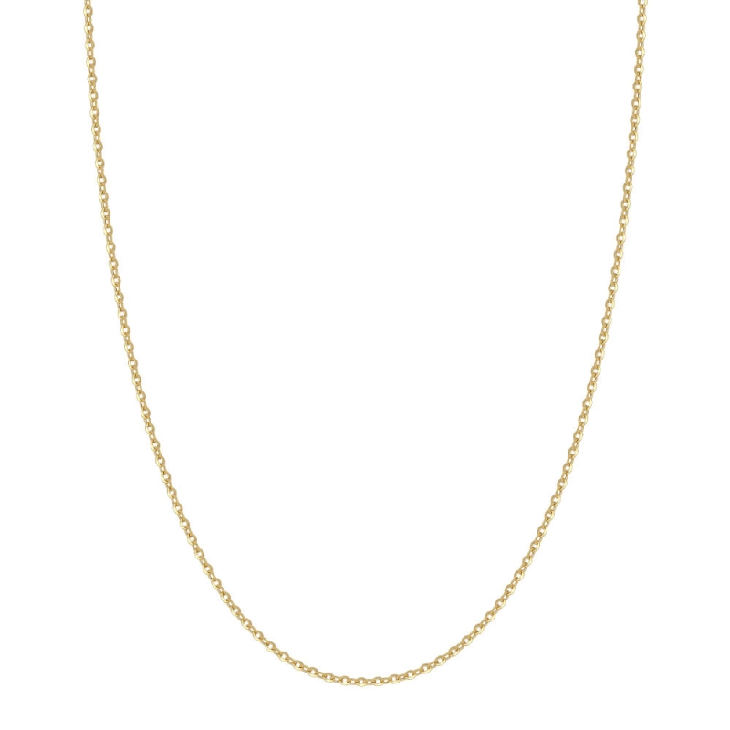 CORDÃO CADEADO EM OURO 18K 60CM