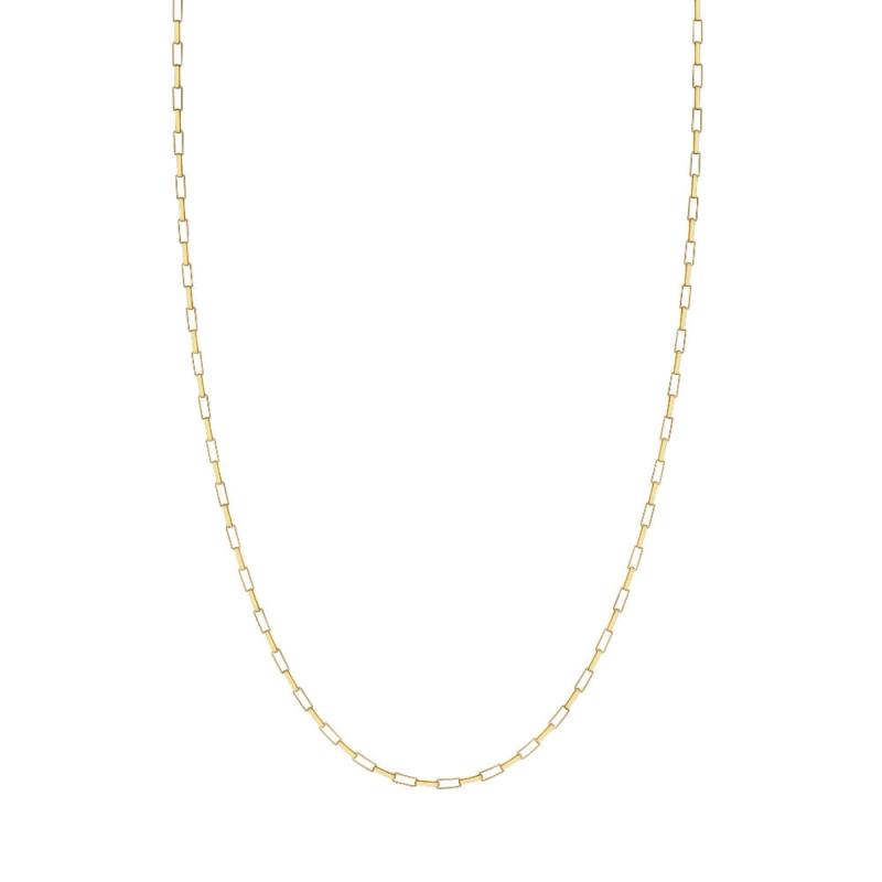 Cordão Cadeado em Ouro 18K - 60cm