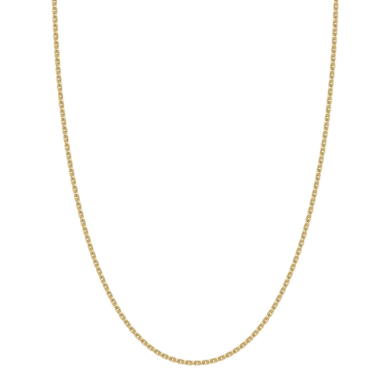 CORDÃO CADEADO EM OURO 18K 70CM