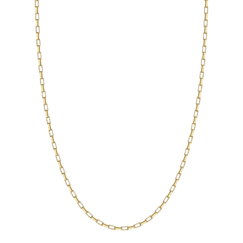 CORDÃO CADEADO EM OURO 18K 60CM