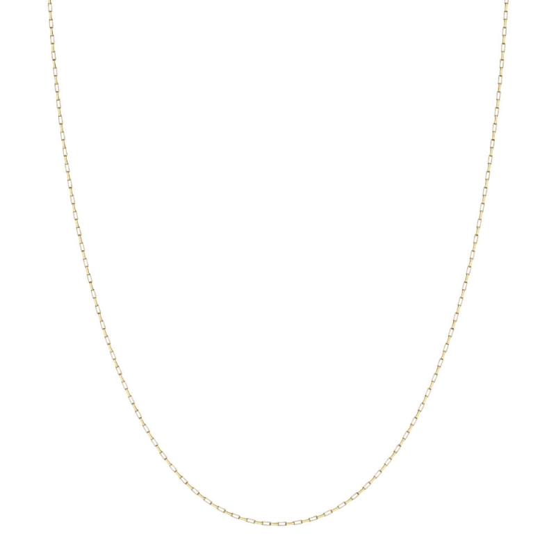 CORDÃO CADEADO EM OURO 18K 60CM