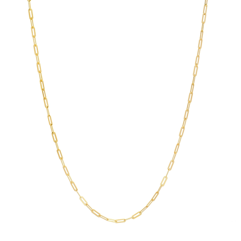 CORDÃO REFLEXO CADEADO OURO 18K