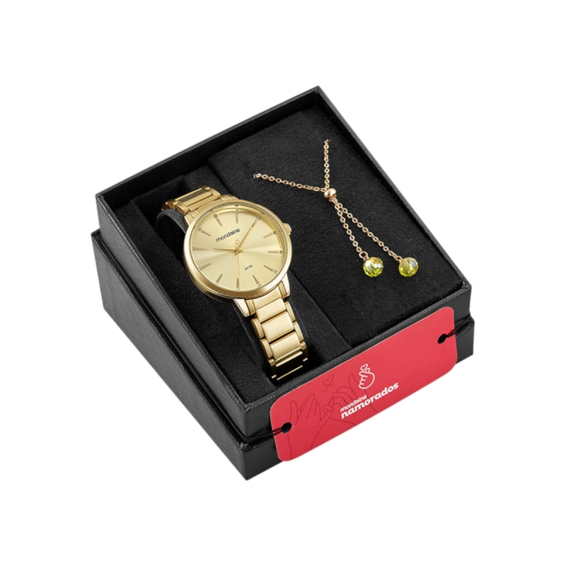 RELÓGIO KIT MONDAINE FEMININO 32499LPMKDE1K2