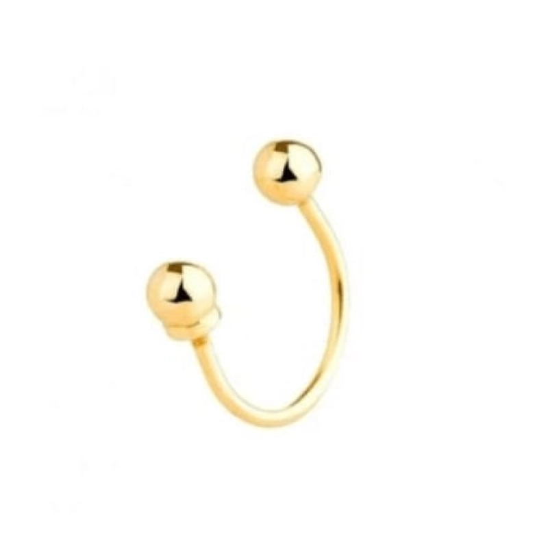 Piercing Bola Em Ouro 18k.