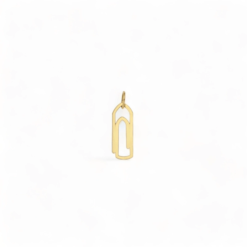 Pingente Clips Em Ouro 18k.