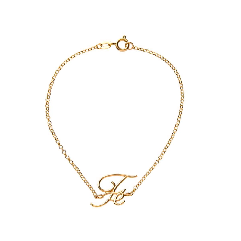 Pulseira Fé em Ouro 18K