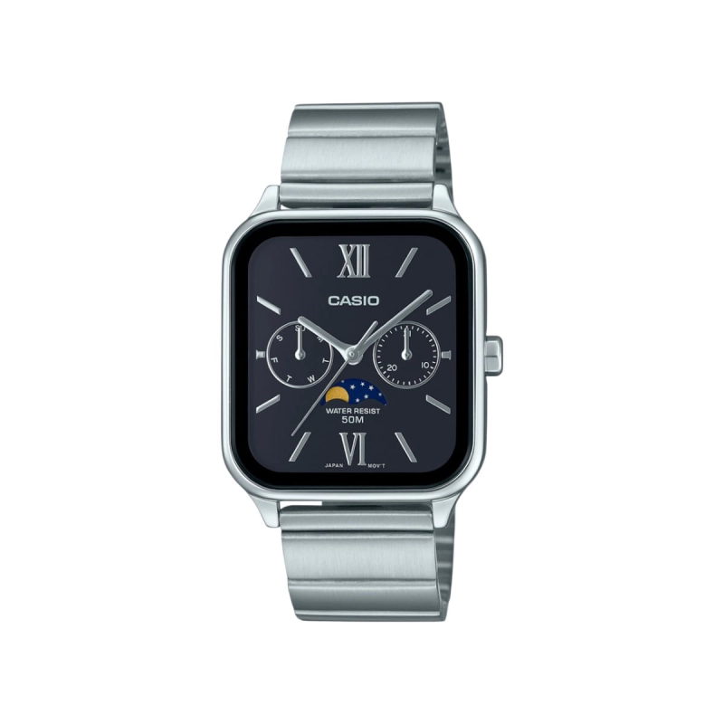 RELÓGIO CASIO STANDARD MOONPHASE UNISSEX MTP-M305D-1A2VDF-SC