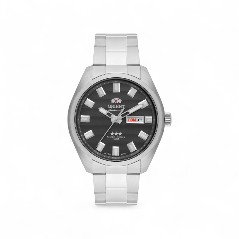 RELÓGIO ORIENT 3 ESTRELAS AUTOMATICO MASCULINO 469SS076NH G1SX