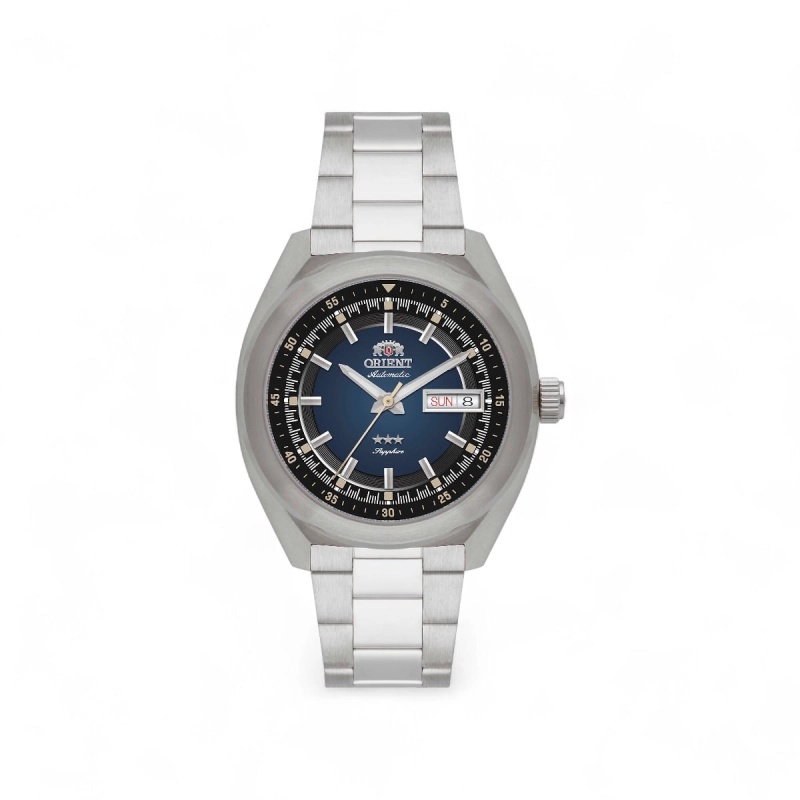 RELÓGIO ORIENT HERITAGE 3 ESTRELAS AUTOMATICO MASCULINO YN6SS002 D1SX