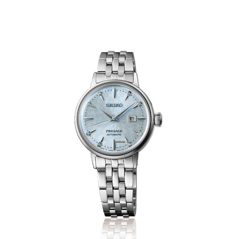 RELÓGIO SEIKO PRESAGE COCKTAIL TIME SKYDIVING LADY AUTOMÁTICO FEMININO SRE007J1 A1SX