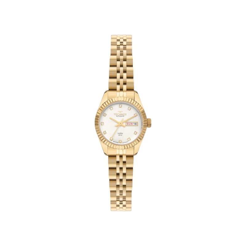 RELÓGIO TECHNOS AUTOMÁTICO FEMININO NH06AE/1K