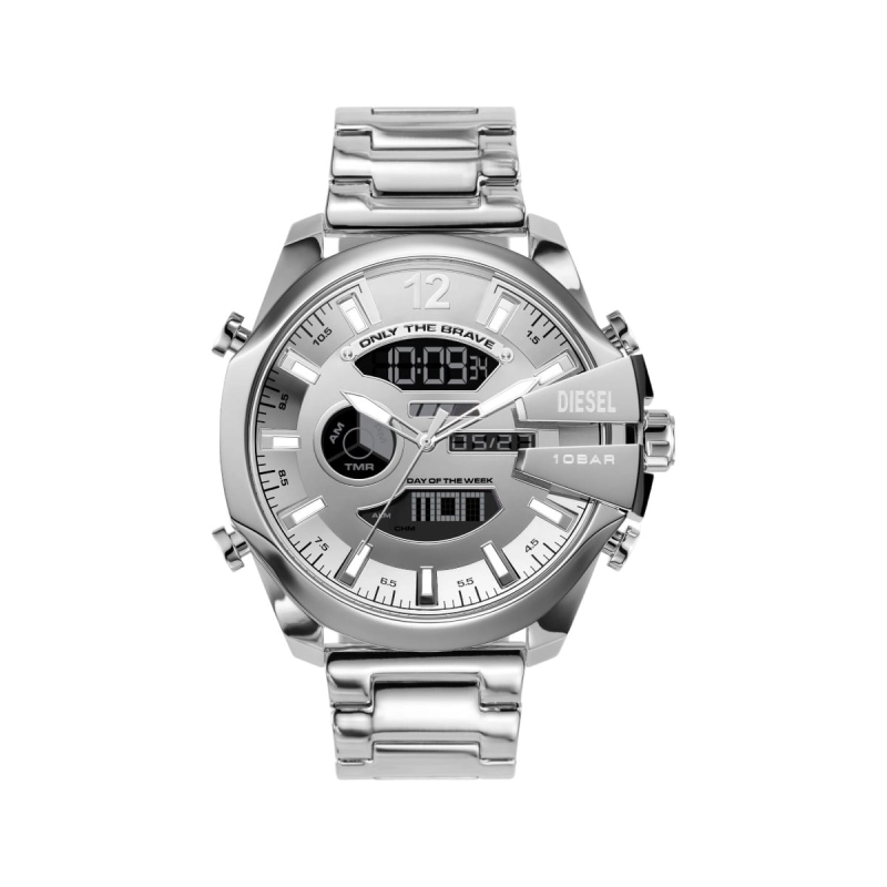 RELÓGIO DIESEL MEGA CHIEF MASCULINO DZ4648B1 S2SX