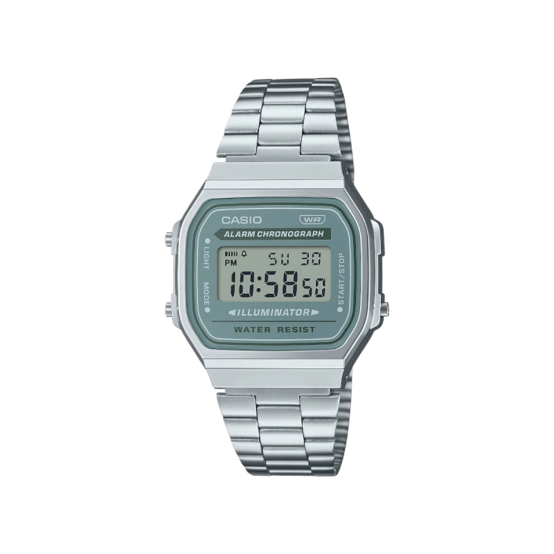 RELÓGIO CASIO VINTAGE UNISSEX A168WA-3AYDF