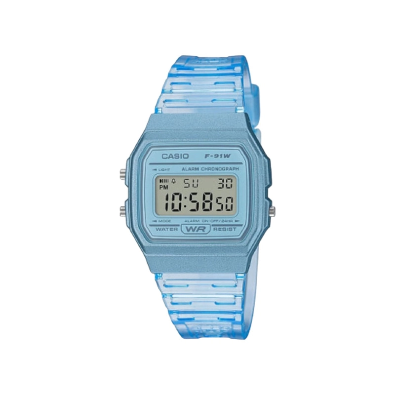 Relógio Casio Vintage Unissex F-91WS-2DF-SC