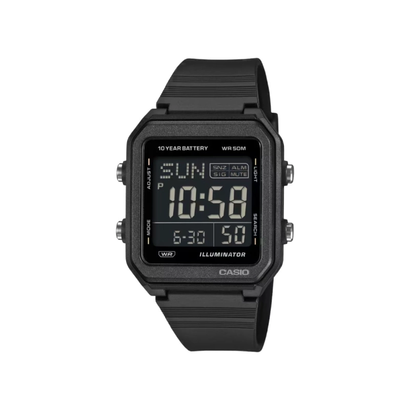 Relógio Casio Illuminator Unissex W-221H-1BVDF-SC