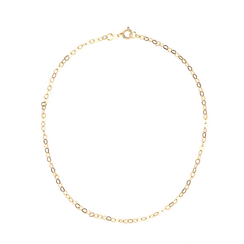 Tornozeleira Love em Ouro 18K