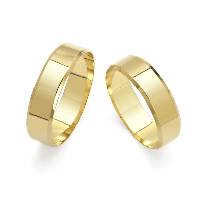 ALIANÇA RAVENNA EM OURO 18K