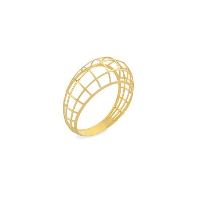 Anel Tela Ouro 18k