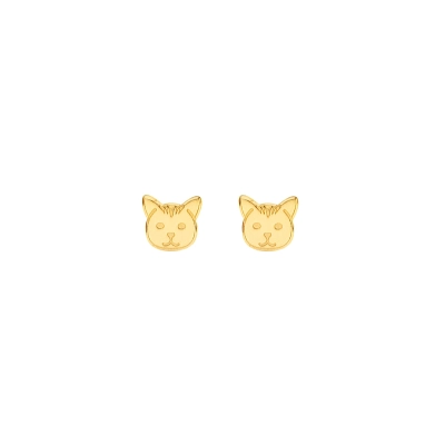BRINCO CAT EM OURO 18K