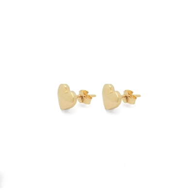 BRINCO CULTIVAR CORAÇÃO FACETADO OURO 18K