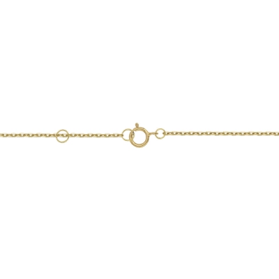 COLAR ARO TORCIDO EM OURO 18K 32CM