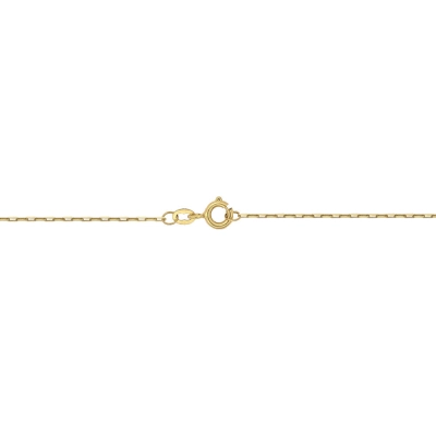 COLAR DISCO VAZADO EM OURO 18K 60CM