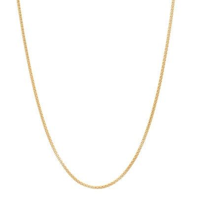 COLAR PIPOCA EM OURO 18K 45CM