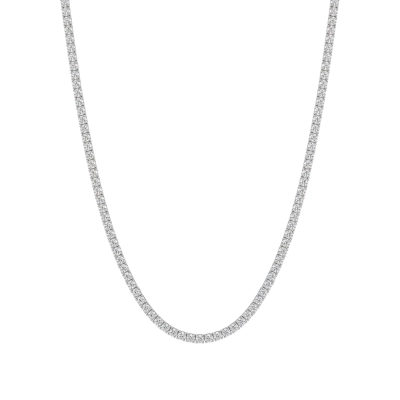 Colar Duomo Riviera Moissanite Prata 925