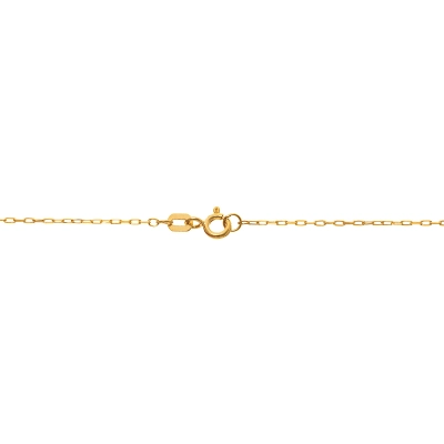 COLAR TERÇO EM OURO 18K 45CM