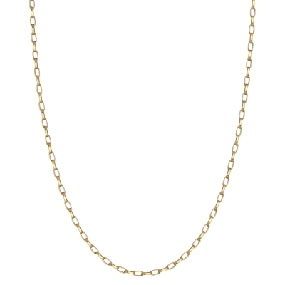 CORDÃO CADEADO EM OURO 18K 60CM