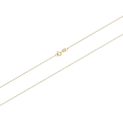 CORDÃO CADEADO EM OURO 18K 60CM