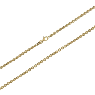 CORDÃO CADEADO EM OURO 18K 60CM