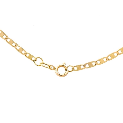 Cordão Piastrine em Ouro 18K