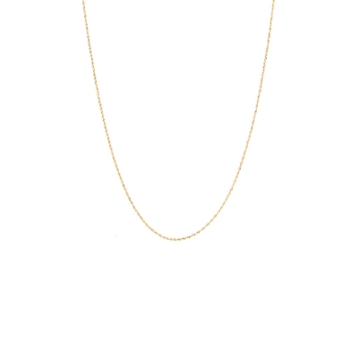 CORDÃO SINGAPURA EM OURO 18K COM 45CM