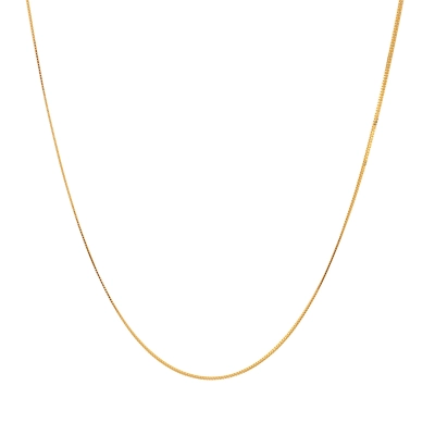 CORDÃO VENEZIANO DUPLO EM OURO 18K 45CM