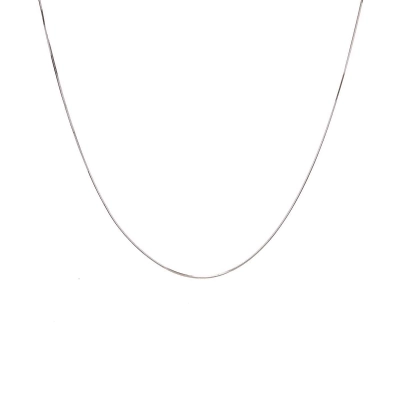 CORDÃO VENEZIANO EM PRATA 925 45CM