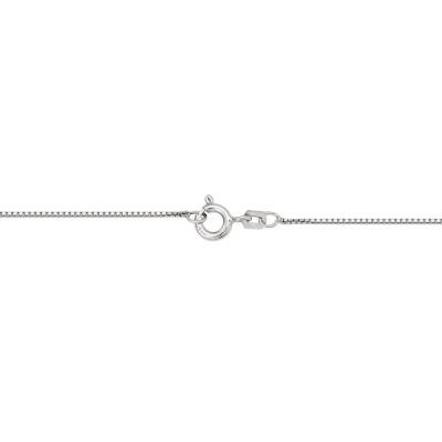 Gargantilha Prata 925 Ponto de Luz Zirc Rosa Sky Ródio 45cm