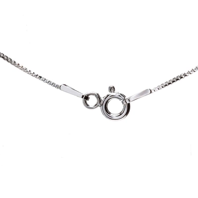 Gargantilha Signo Virgem em Prata com Ródio Branco