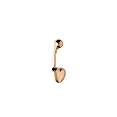 Piercing Coração em Ouro 18K (750)
