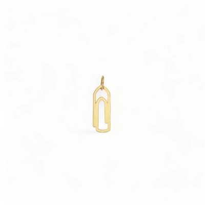 Pingente Clips Em Ouro 18k.