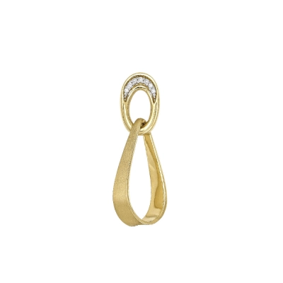 PINGENTE CONEXÃO EM OURO 18K COM DIAMANTES 0,035CT
