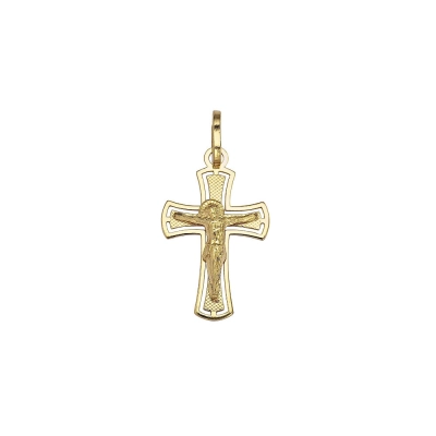 PINGENTE CRUCIFIXO EM OURO 18K