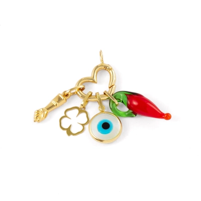 PINGENTE PATUÁ FECHO OURO 18K