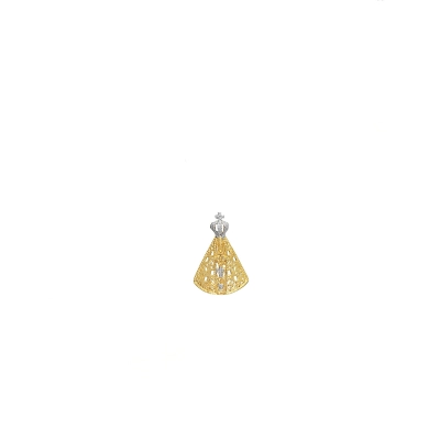 PINGENTE SERENA N.SRA APARECIDA MINI OURO 18K